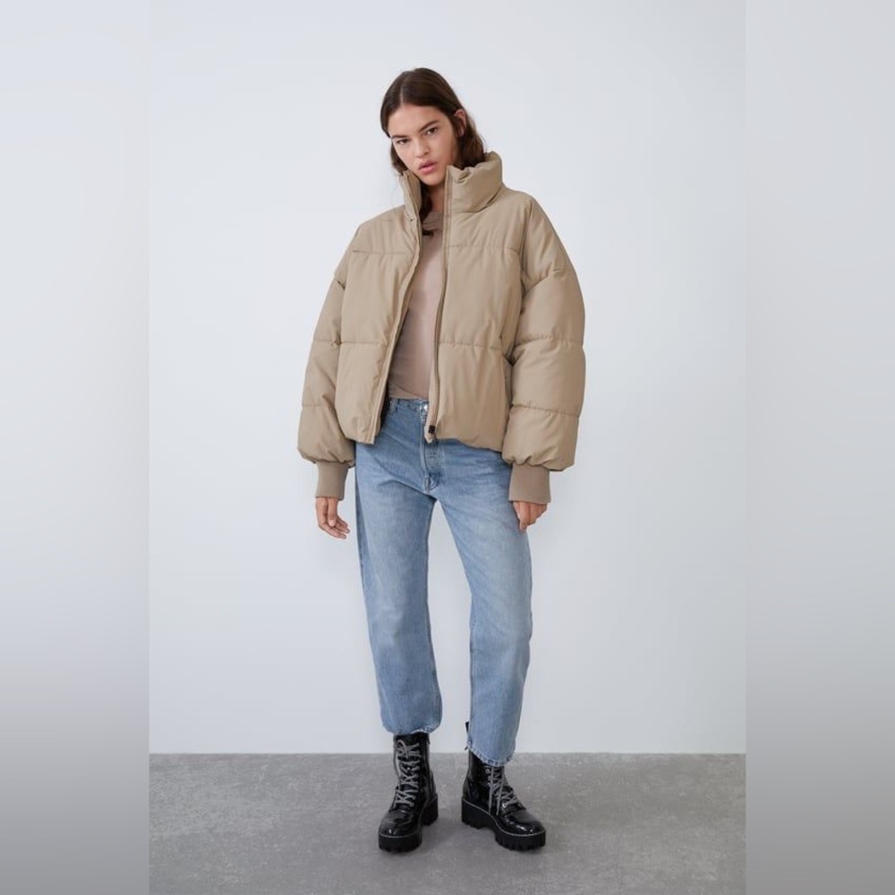 Zara Oversized Puffer Jacket